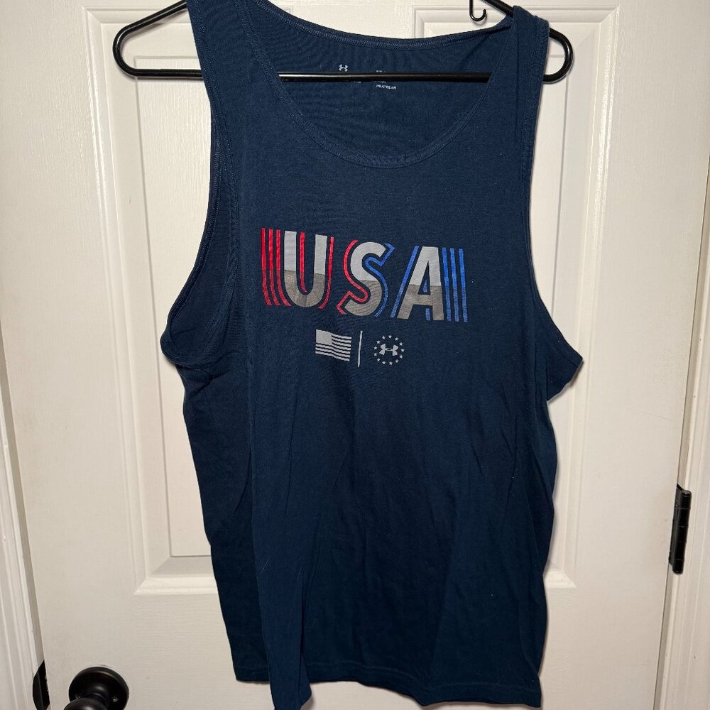 Under Armour USA Logo Tank Top